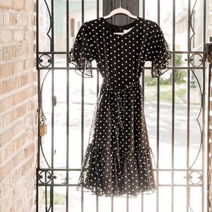 Rachel Parcell polkadot mini dress